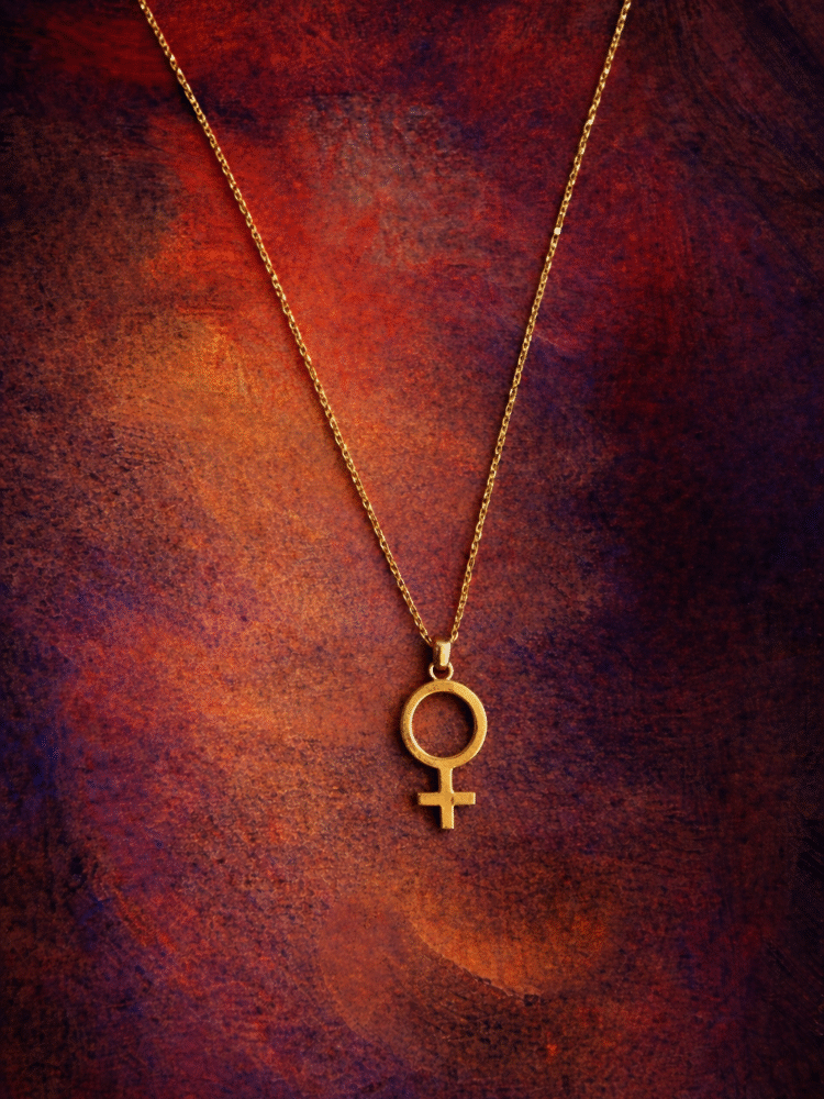 AŞK TANRIÇASI VENÜS ALTIN KOLYE