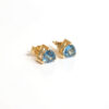 Aegean Dream Earrings Swiss Blue Topaz