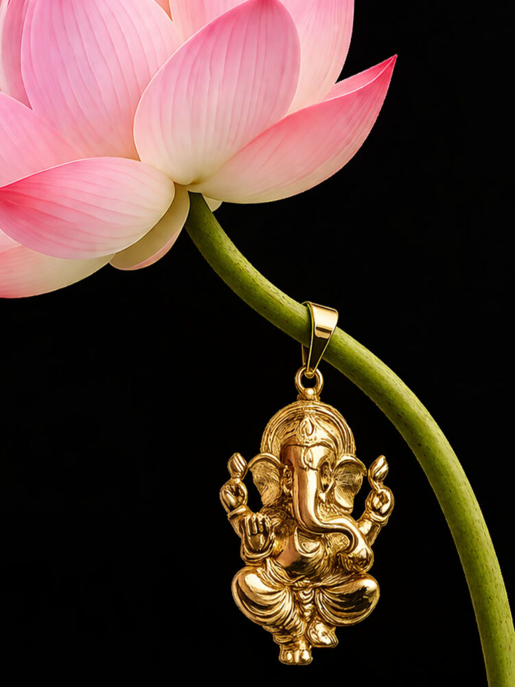 Ganesha’nın Bereket Mührü Kolye ucu